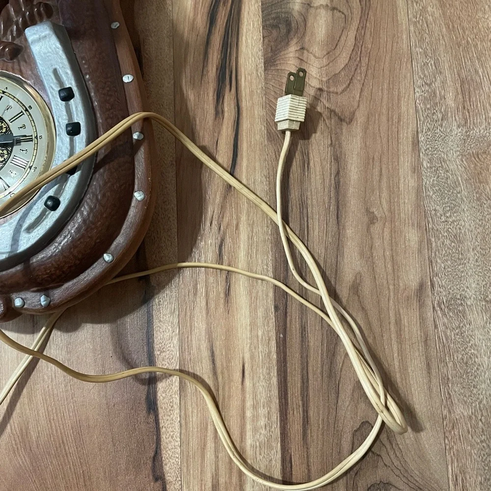 VTG 1975 Cermanic Horse Head Clock